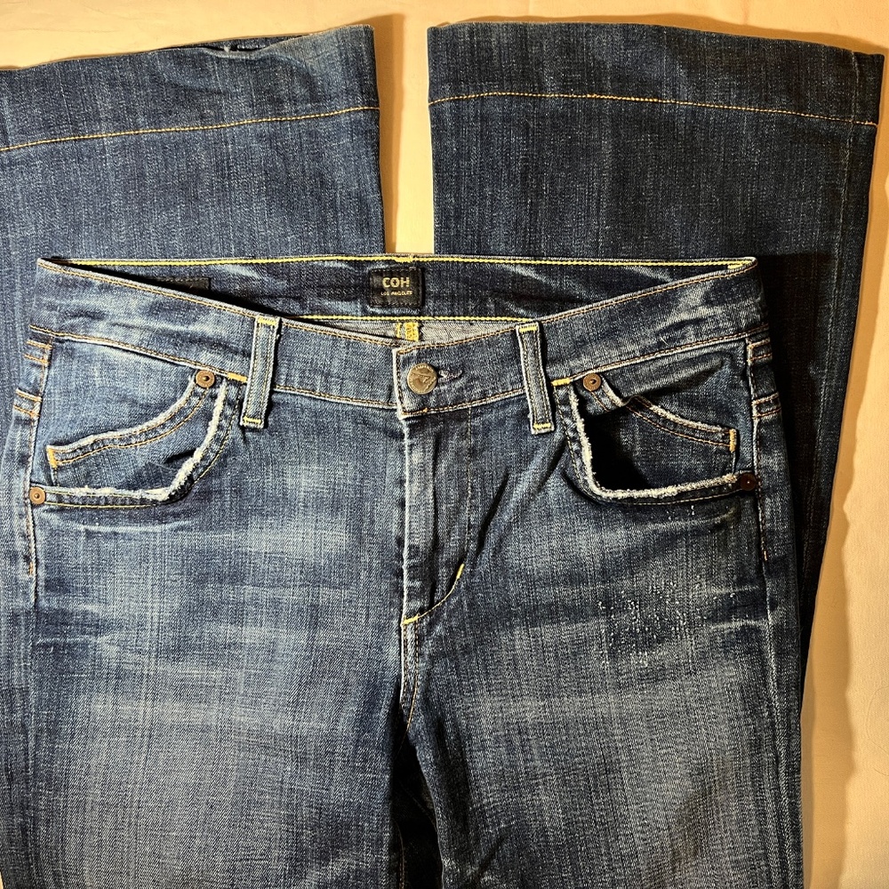 COH Citizens of Humanity. High rise, wide leg-flare bottom, Size 29, 32" Inseam - Picture 7 of 8